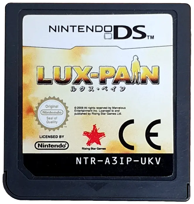 Lux-Pain Ds 2Ds 3Ds Game *Cartridge Only* (Pre-Owned) 1