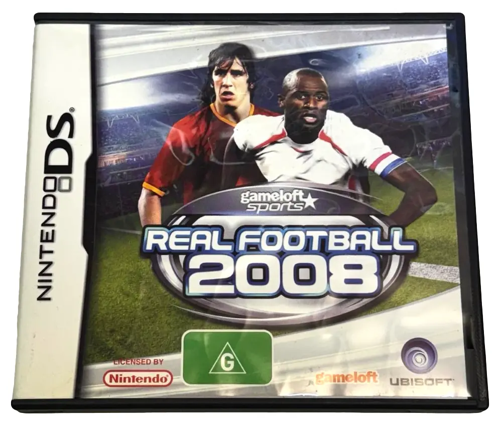 Real Football 2008 Nintendo Ds 2Ds 3Ds Game *Complete* (Preowned) 1