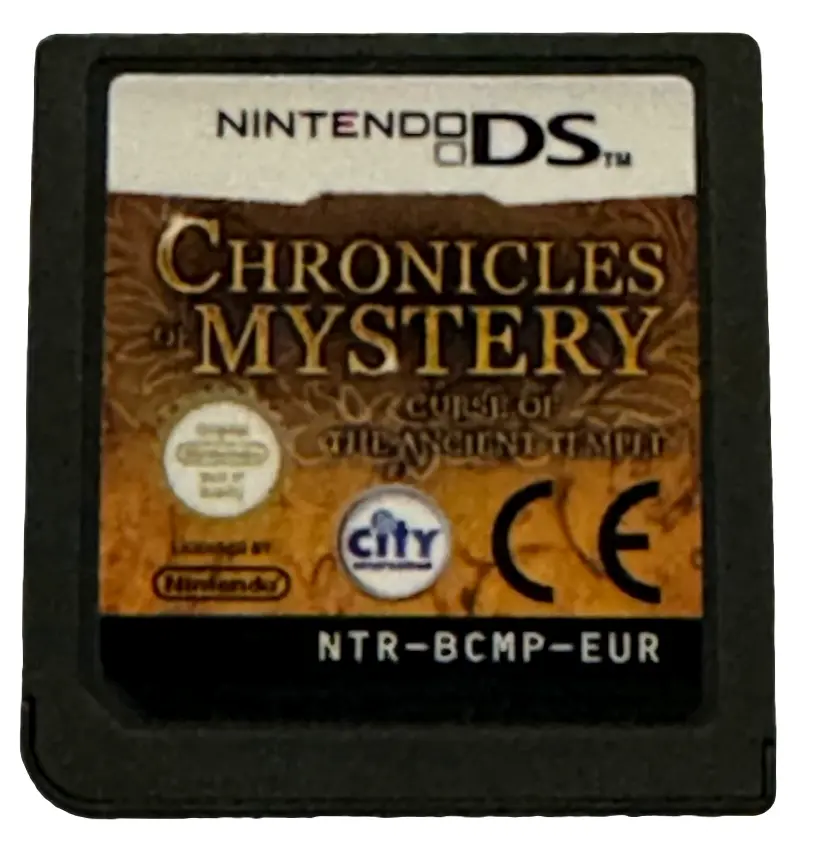 Chronicles Mystery Curse Of The Ancient Temple Nintendo Ds 2Ds 3Ds *Cartridge Only* (Preowned) 1
