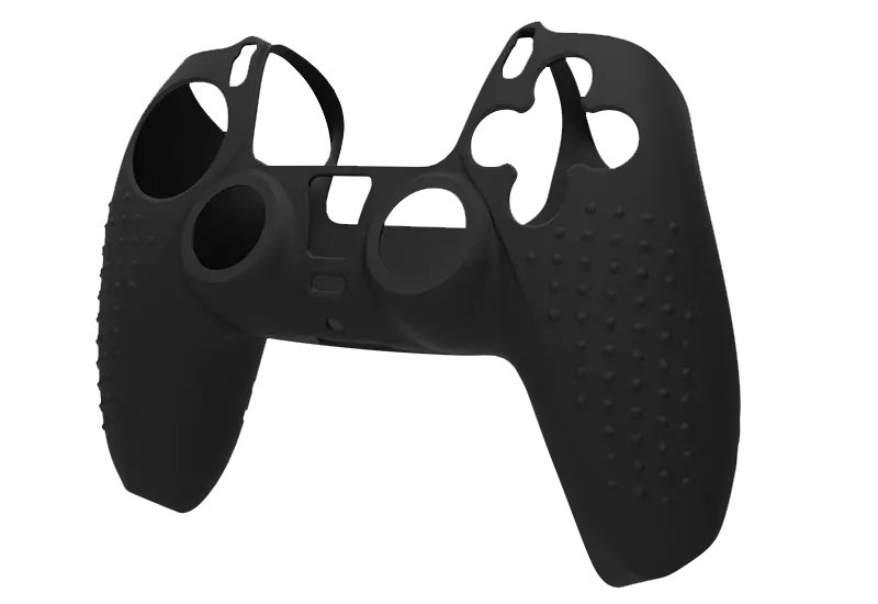 Silicone Cover For Ps5 Controller Case Skin - Black Studded 1