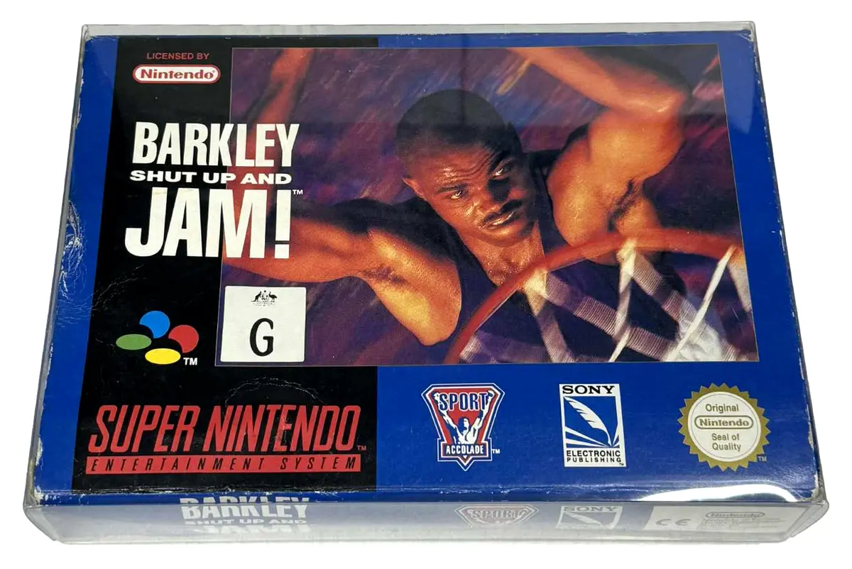 Barkley Shut Up And Jam Super Nintendo Snes Boxed *Complete* Pal (Preowned) 2