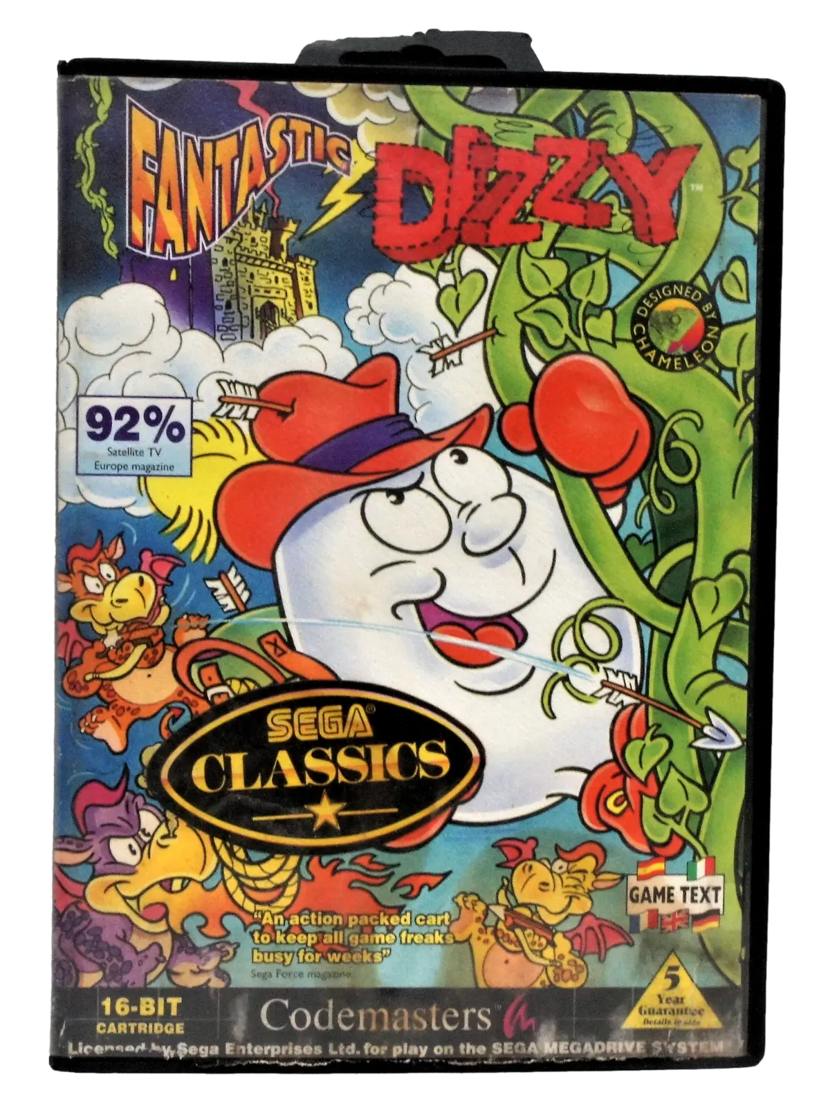 Fantastic Dizzy Sega Mega Drive *Manual* (Pre-Owned) 1