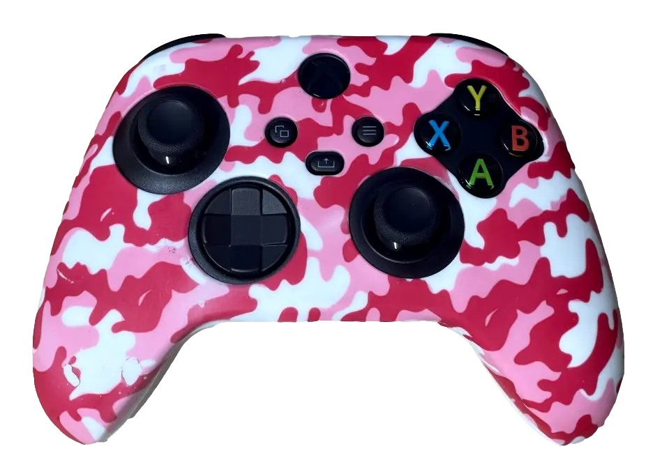 Silicone Cover For Xbox Series X/S Controller Case Skin - Pink Camo 1