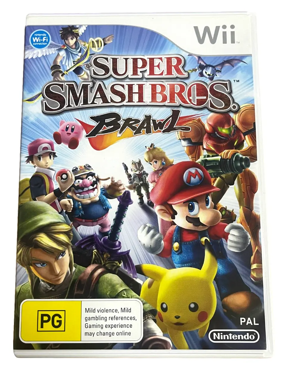 Super Smash Bros Brawl Nintendo Wii Pal *Complete* 1