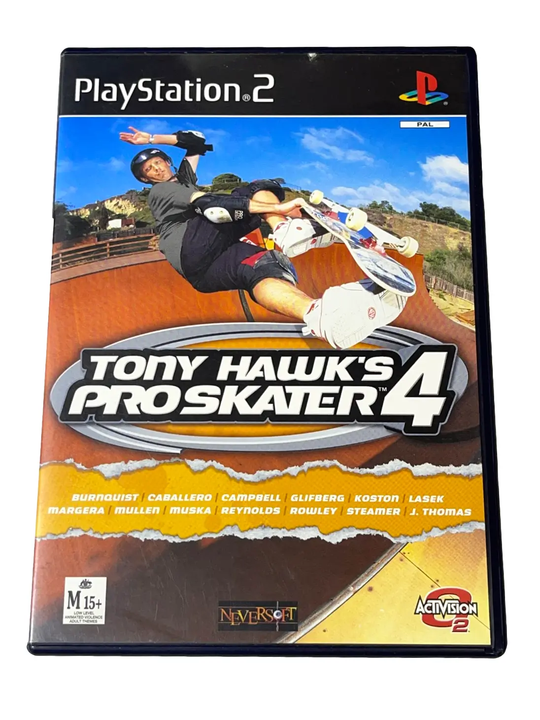 Tony Hawk's Pro Skater 4 Ps2 Pal *Complete* (Preowned) 1