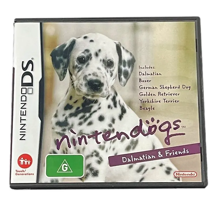Nintendogs Dalmatian And Friends Nintendo Ds 2Ds 3Ds Game *Complete* (Preowned) 1