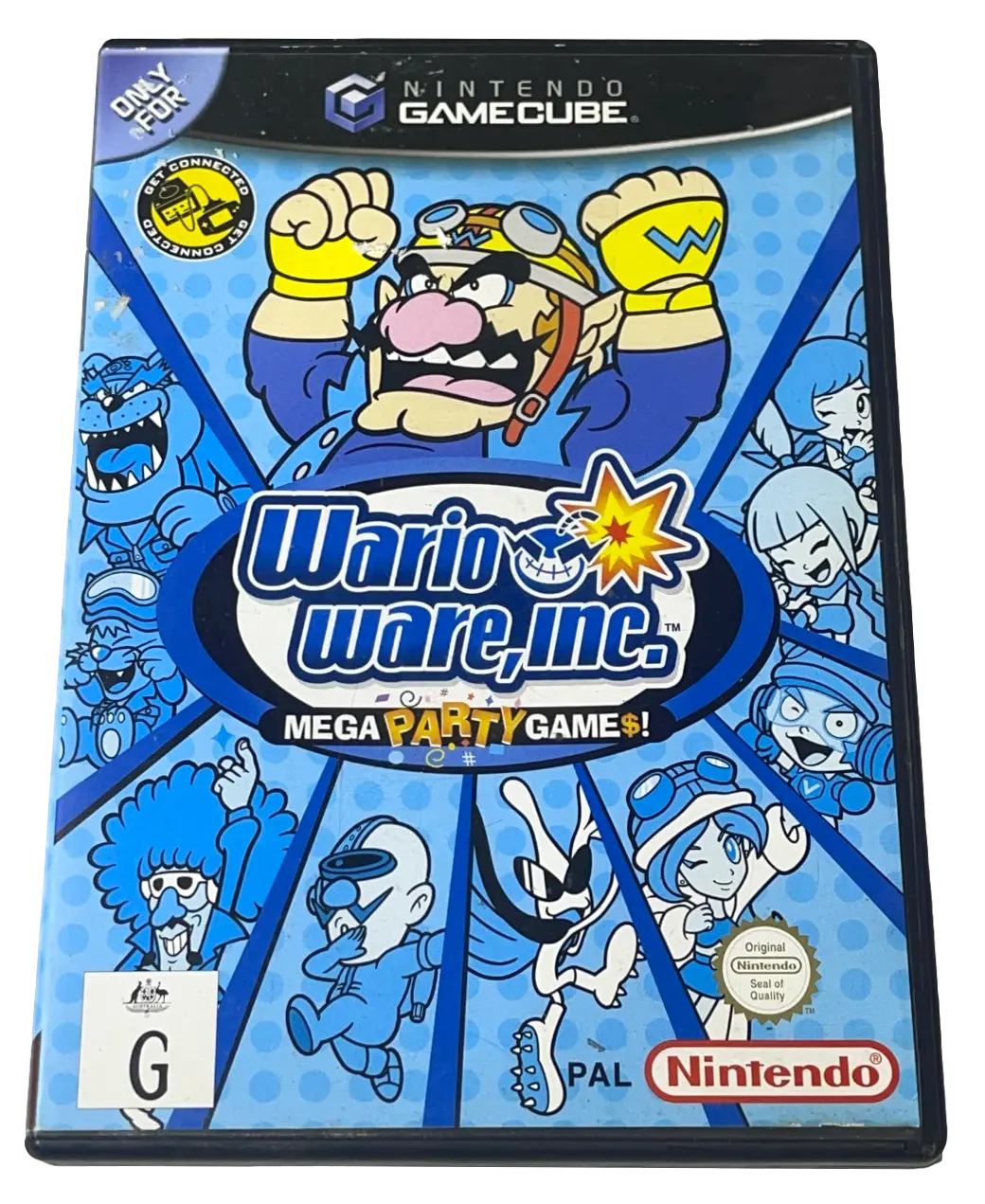 Wario Ware Inc. Mega Party Games Nintendo Gamecube Pal *No Manual* #1 (Preowned) 1