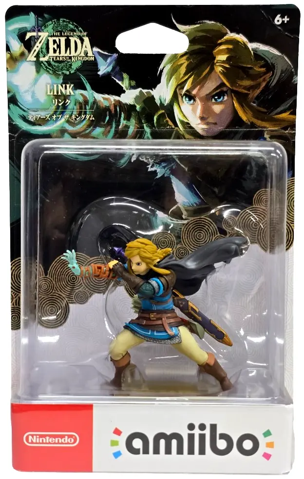 The Legend Of Zelda Link Tears Of The Kingdom Nintendo Amiibo Japanese Stock (Preowned) 1