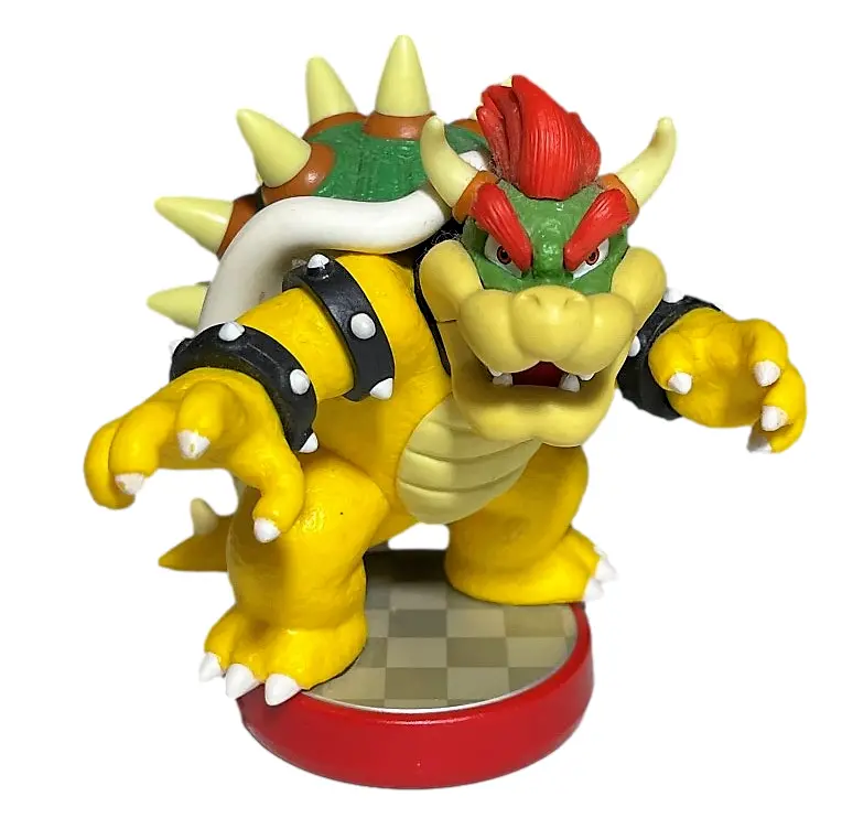 Super Mario Collection Bowser Nintendo Amiibo Loose (Preowned) 1