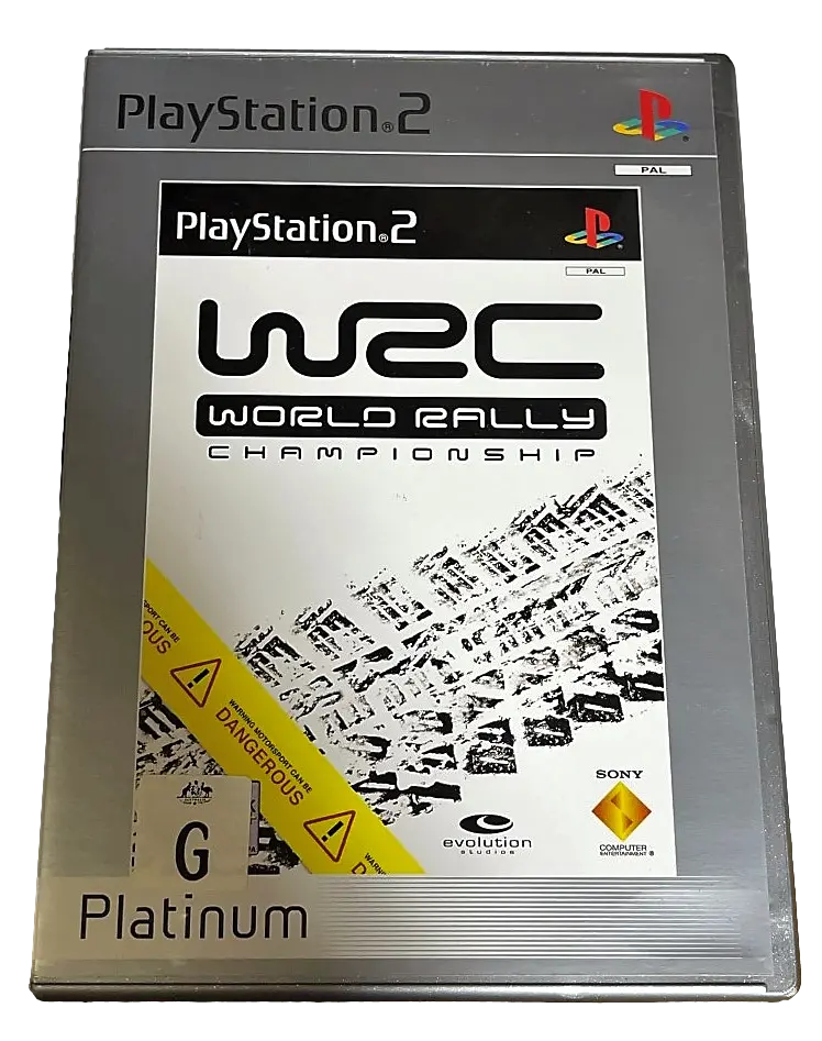 Wrc World Rally Championship Ps2 (Platinum) Pal *Complete* (Preowned) 1