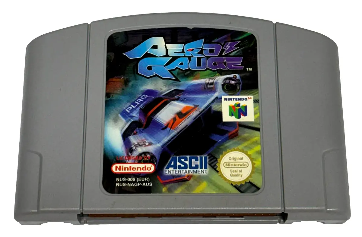 Aero Gauge Nintendo 64 N64 Pal *Complete* (Preowned) 1
