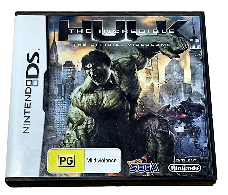 The Incredible Hulk Nintendo Ds 2Ds 3Ds Game *Complete* (Preowned) 1