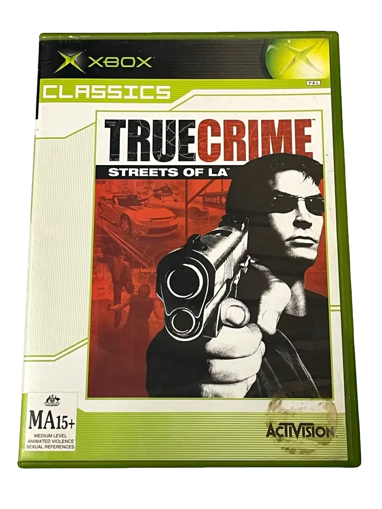 True Crime Streets Of La Xbox Original Pal (Classics) *Complete* (Preowned) 1