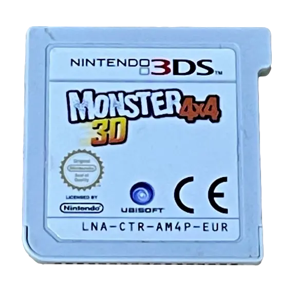 Monster 4 X 4 3D Nintendo 3Ds 2Ds (Cartridge Only) (Pre-Owned) 1