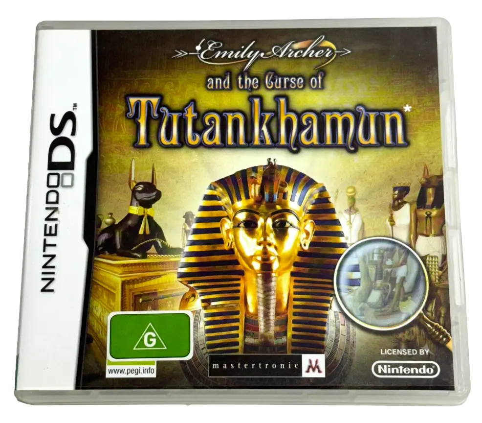 Emily Archer And The Curse Of Tutankhamun Nintendo Ds 2Ds 3Ds Game *Complete* (Preowned) 1