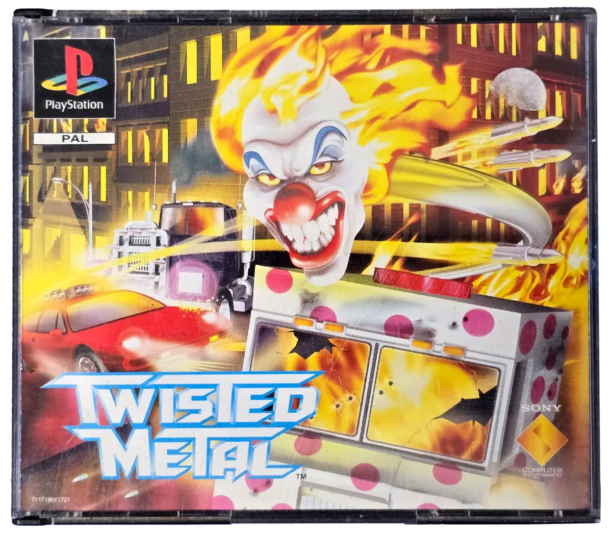 Twisted Metal Ps1 Ps2 Ps3 Pal *No Manual* (Preowned) 1