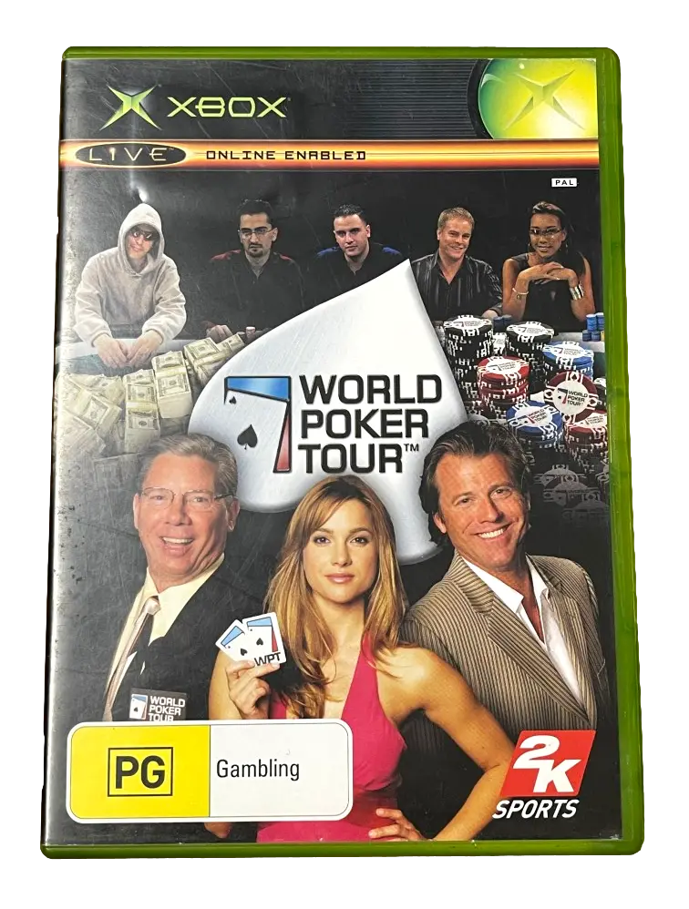 World Poker Tour Xbox Original Pal *No Manual* (Pre-Owned) 1