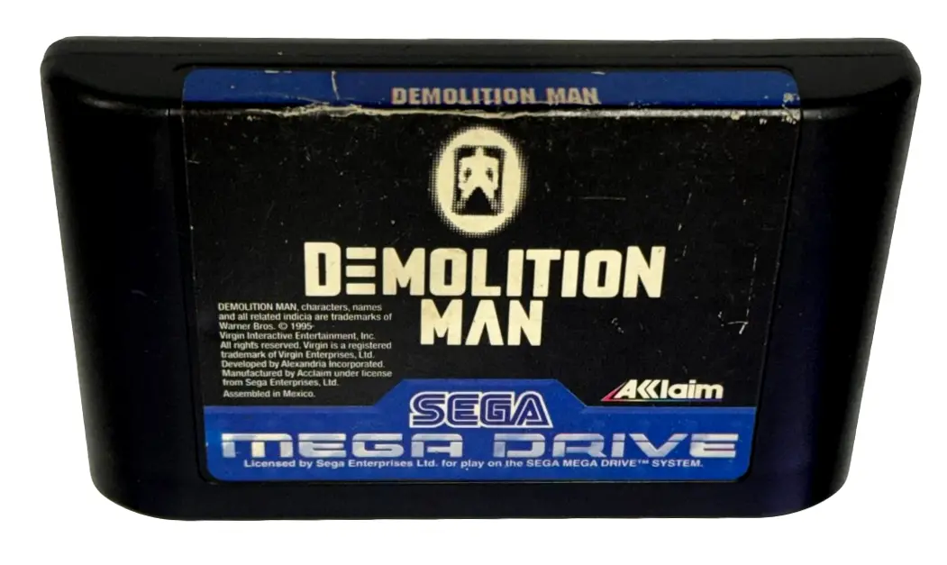 Demolition Man Sega Mega Drive *Cartridge Only* (Preowned) 1