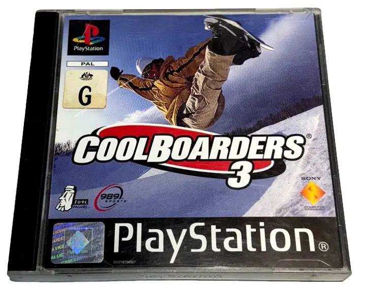 Cool Boarders 3 Ps1 Ps2 Ps3 Pal *No Manual* (Preowned) 1