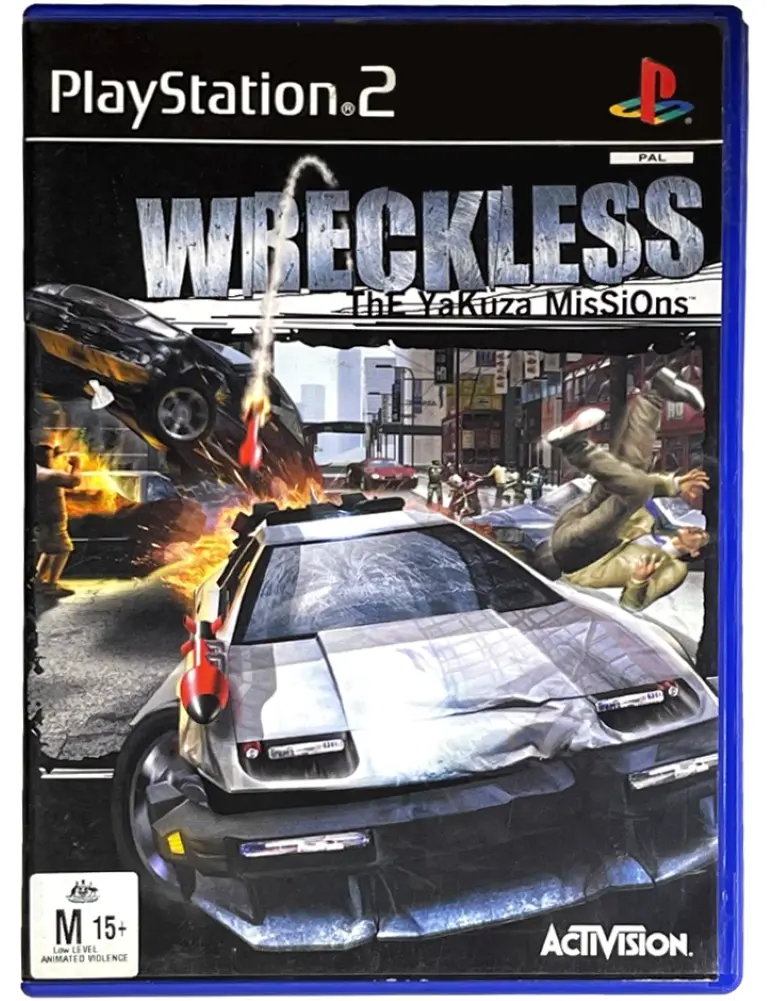 Wreckless The Yakuza Missions Ps2 Pal *Complete* (Preowned) 1