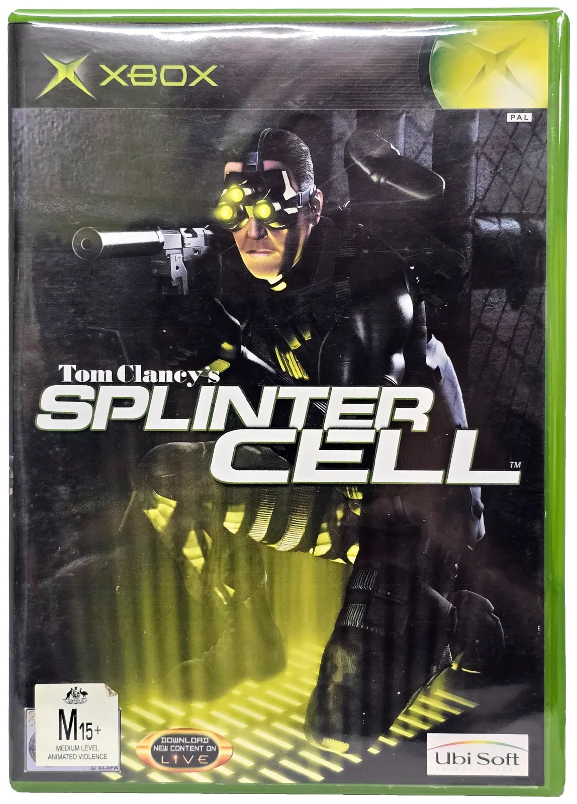 Tom Clancy's Splinter Cell Xbox Original Pal *Complete* (Preowned) 1