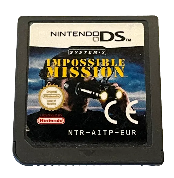 Impossible Mission Nintendo Ds 2Ds 3Ds Game *Cartridge Only* (Pre-Owned) 1