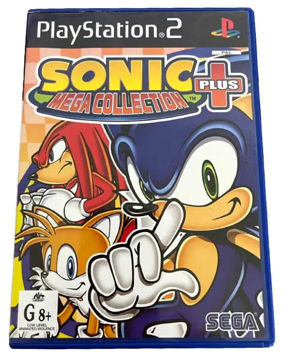 Sonic Mega Collection Plus Ps2 Pal *Complete* (Preowned) 1