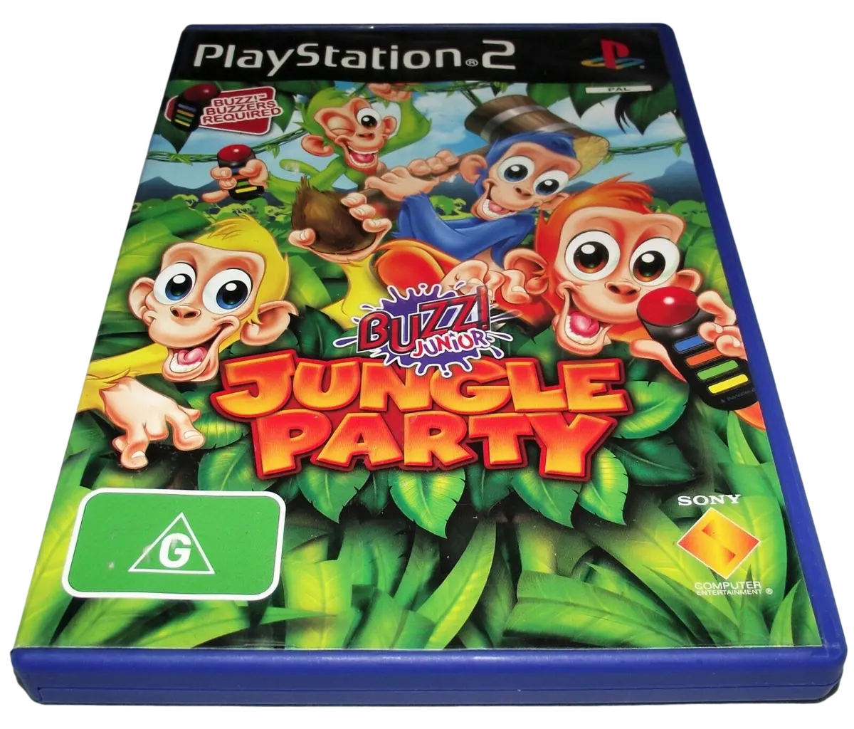 Buzz Ps2 Playstation 2 Ultimate Selection Pal Games Buzz Junior (Preowned) 10