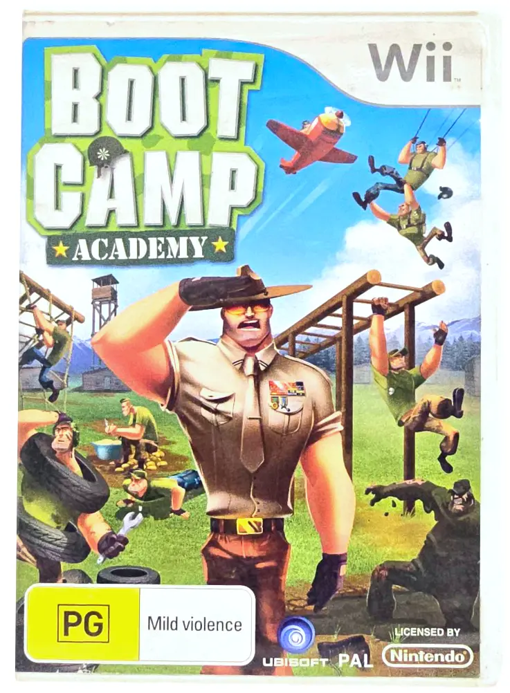 Boot Camp Academy Nintendo Wii Pal *No Manual*  (Preowned) 1