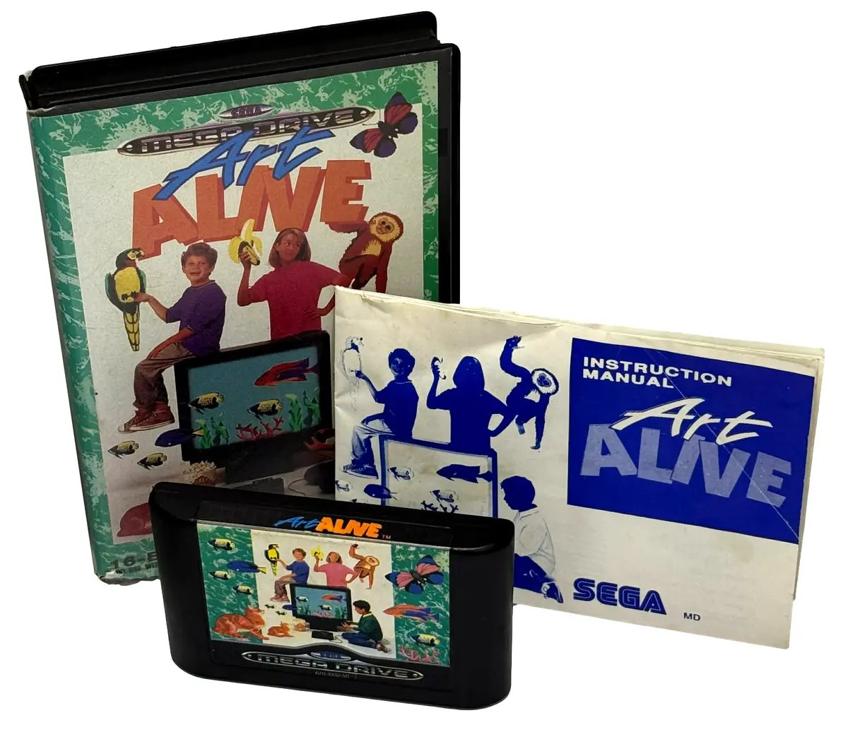 Art Alive Sega Mega Drive Pal *Complete* #2 (Preowned) 1