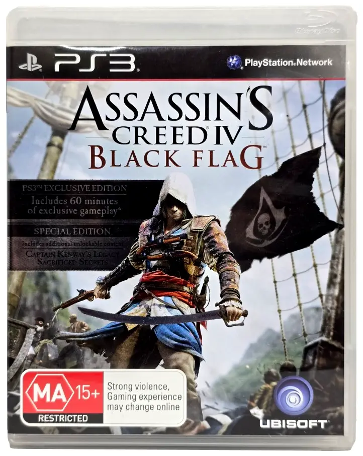 Assassin's Creed Iv Black Flag Sony Ps3 *Sealed* 1