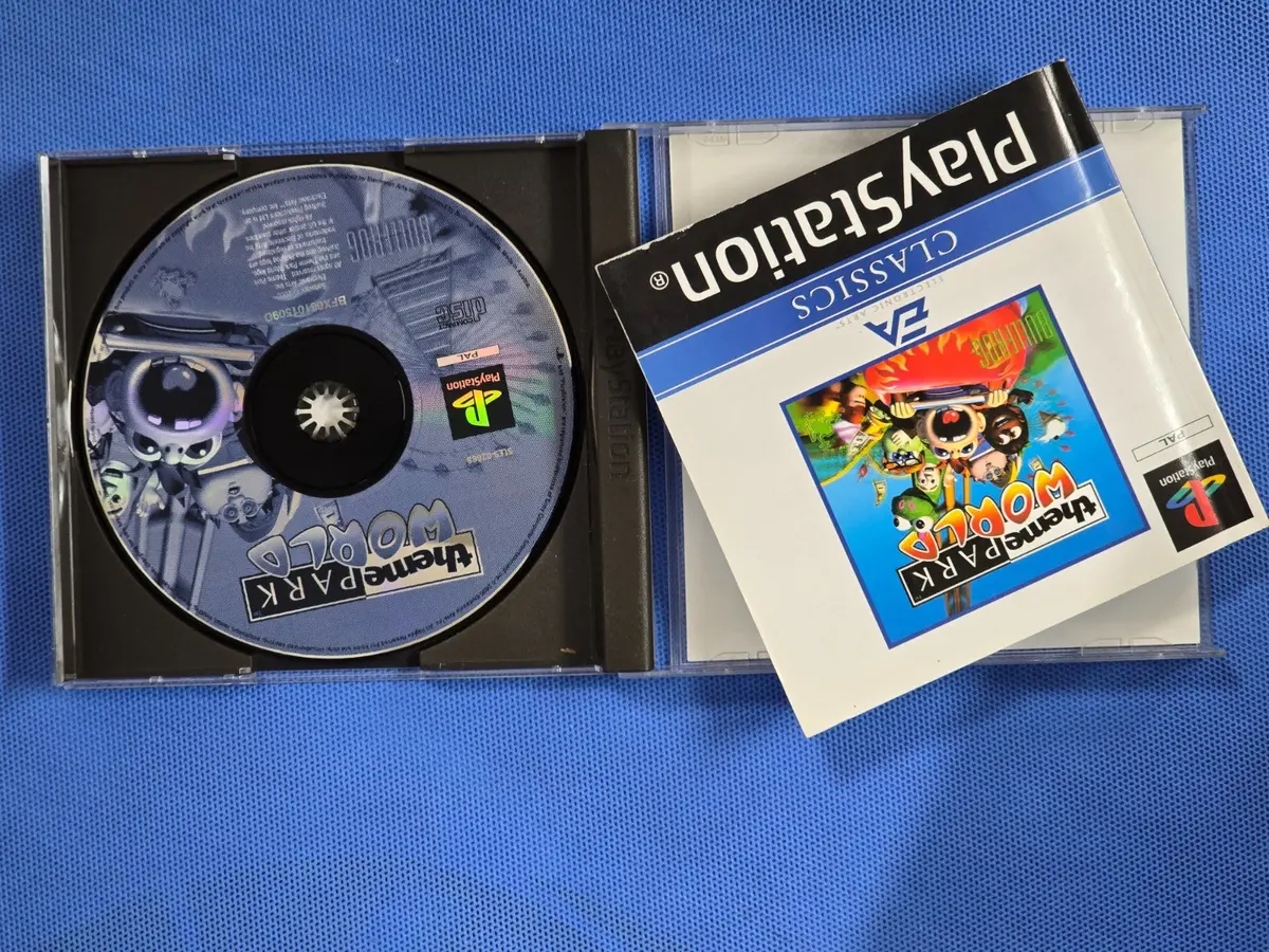 Theme Park World (Classics) Pal Ps1 Ps2 Ps3 *Complete* Playstation (Preowned) 2