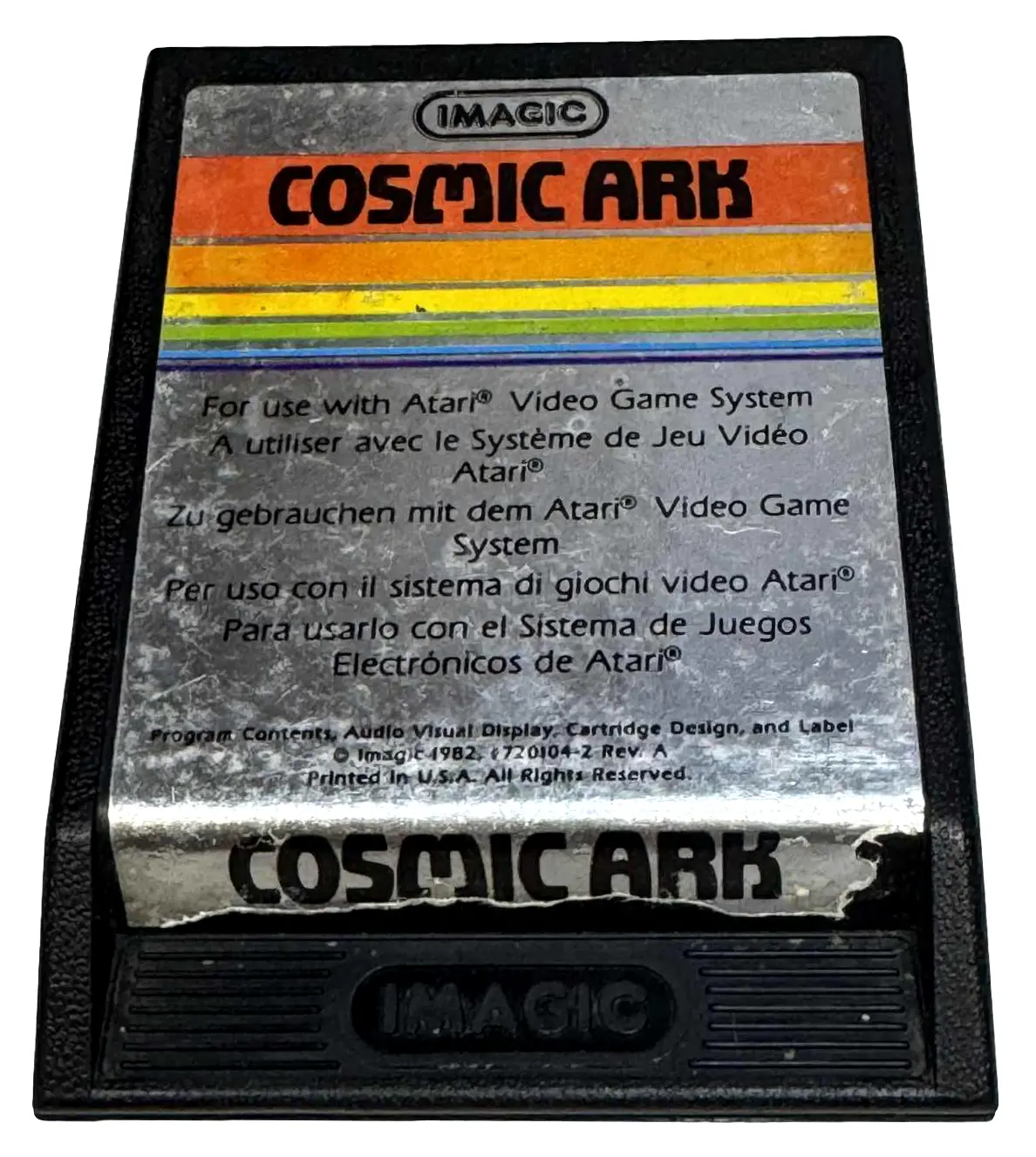 Cosmic Ark Atari 2600 *Cartridge Only* Imagic (Preowned) 1