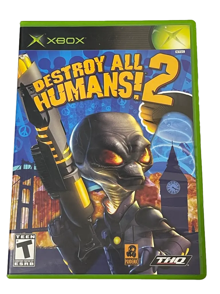 Destroy All Humans 2 Xbox Original (Region Free) *Complete* (Pre-Owned) 1