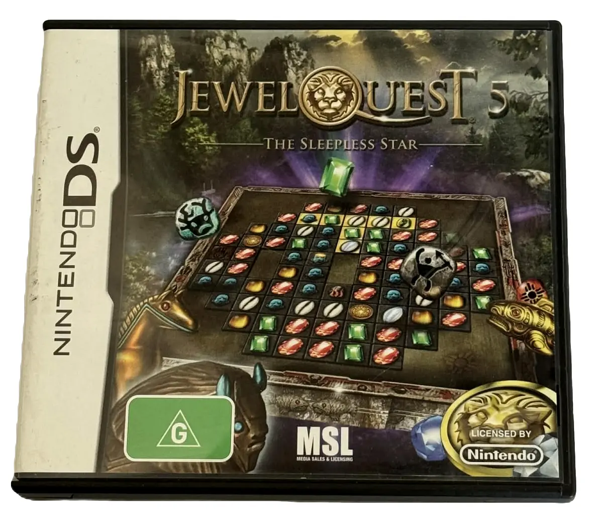 Jewel Quest 5: The Sleepless Star Ds 2Ds 3Ds Game *Complete* (Preowned} 1