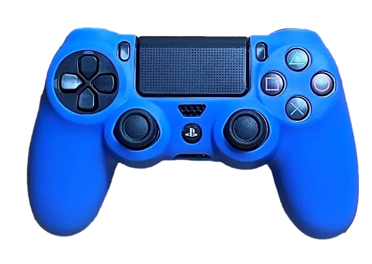 Silicone Cover For Ps4 Controller Case Skin - Blue 1