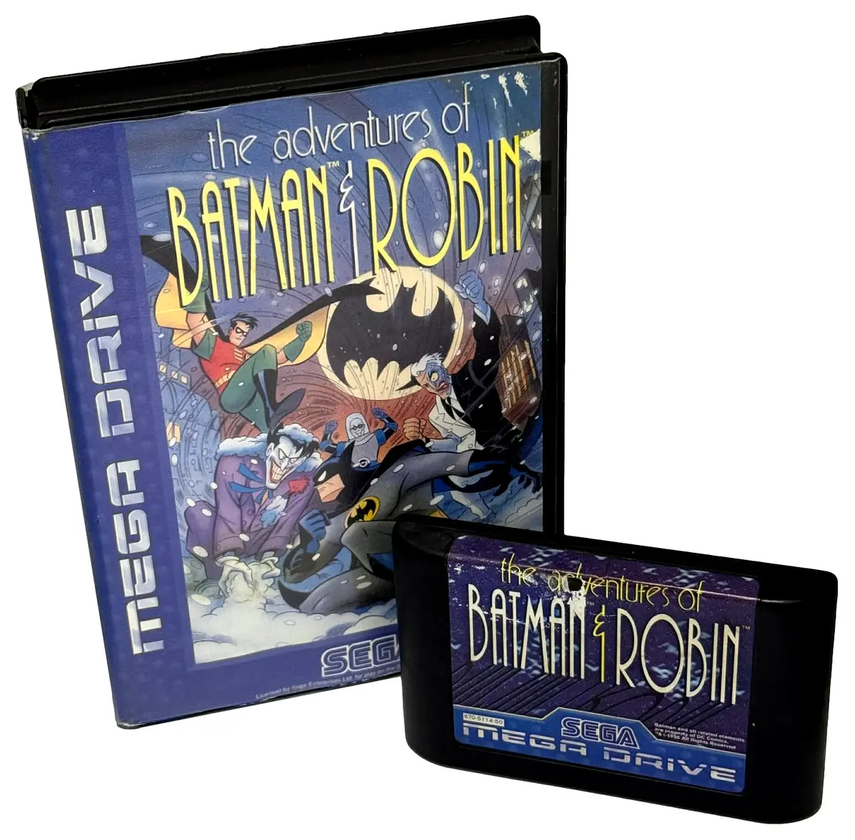 The Adventures Of Batman & Robin Sega Mega Drive *No Manual* (Preowned) 1