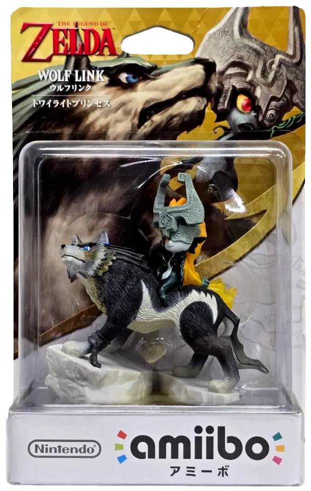 The Legend Of Zelda Collection Wolf Link Nintendo Amiibo Japanese Stock (Preowned) 1