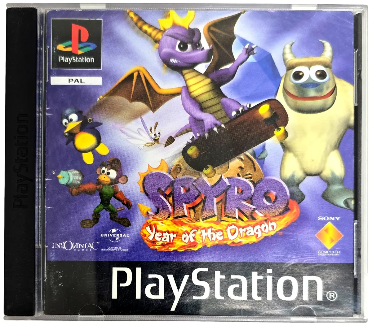 Spyro Year Of The Dragon Ps1 Ps2 Ps3 Pal *No Cover Art* (Preowned) 1