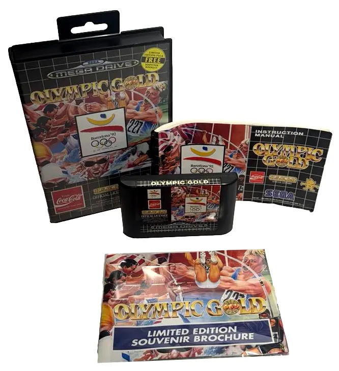 Olympic Gold Barcelona 92 Sega Mega Drive *Complete* (Preowned) 1