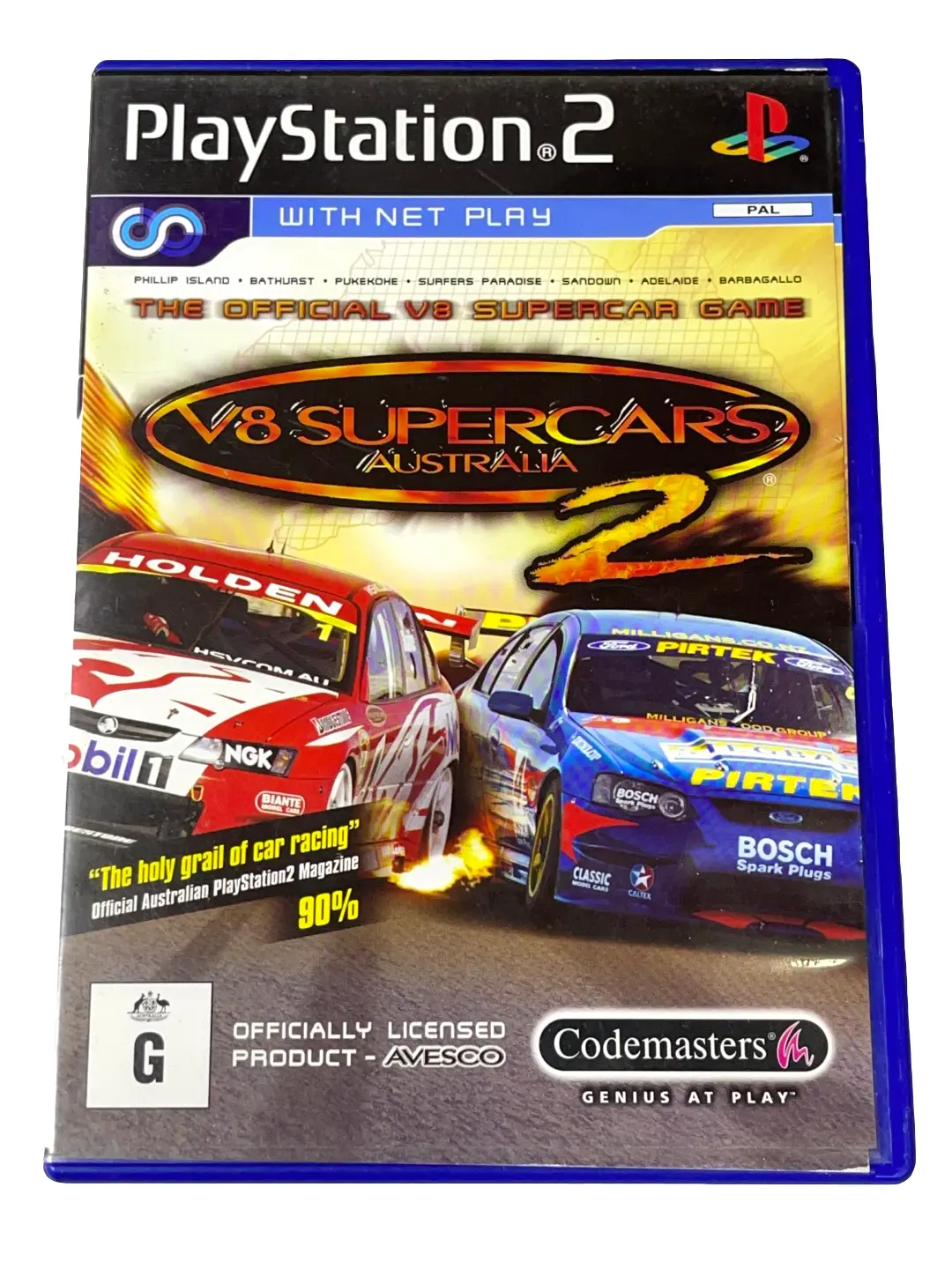 V8 Supercars Australia 2 Ps2 Pal *Complete* 1
