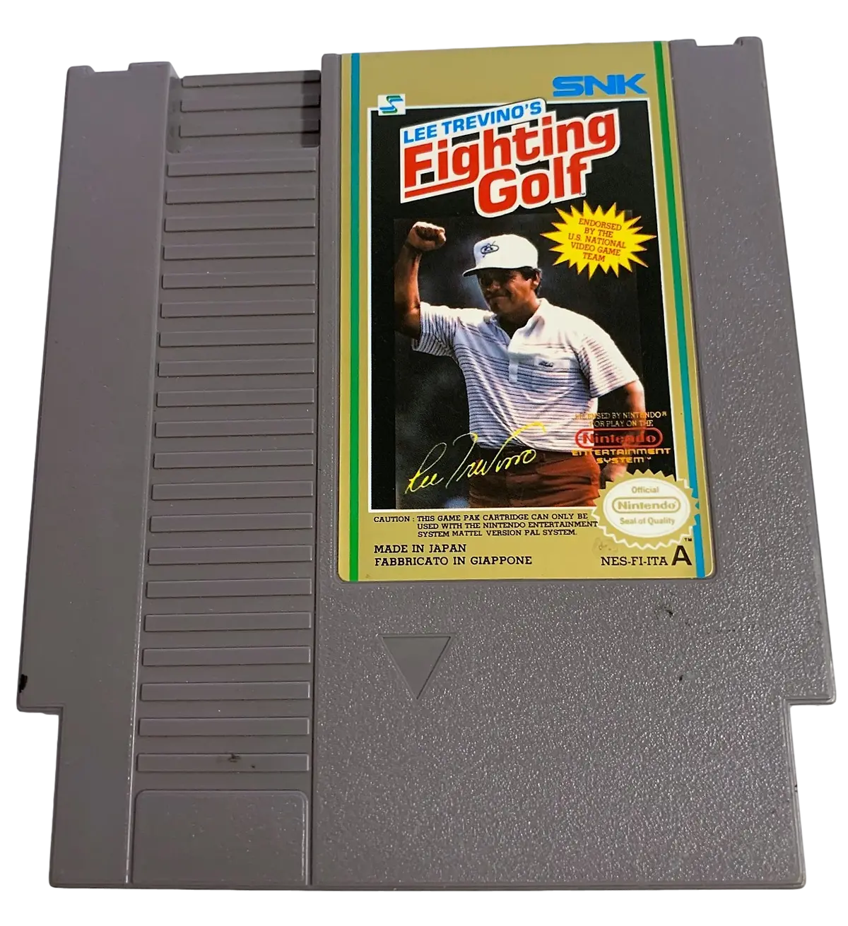 Lee Trevino's Fighting Golf Nintendo Nes Pal (Preowned) 1
