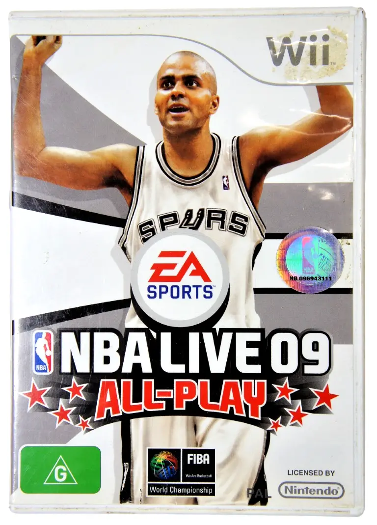 Nba Live 09 All-Play Nintendo Wii Pal *Complete* (Preowned) 2