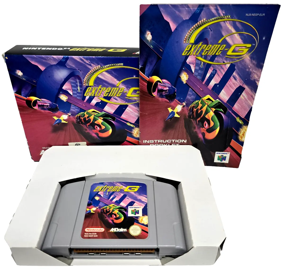 Extreme-G Nintendo 64 N64 Boxed Pal *Complete* (Preowned) 1