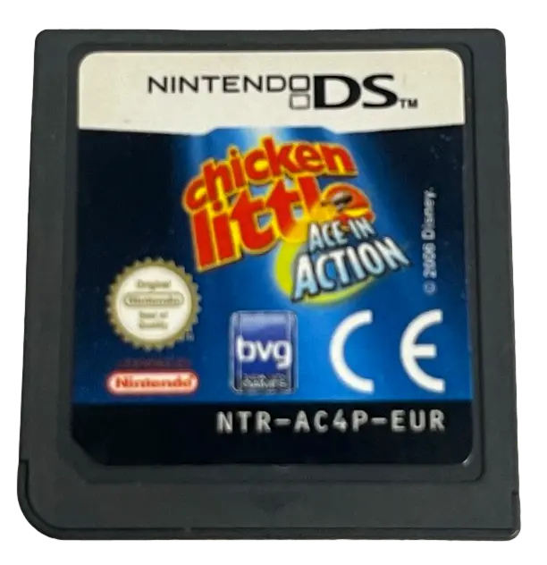 Chicken Little Ace In Action Nintendo Ds 2Ds 3Ds Game *Cartridge Only* (Pre-Owned) 1