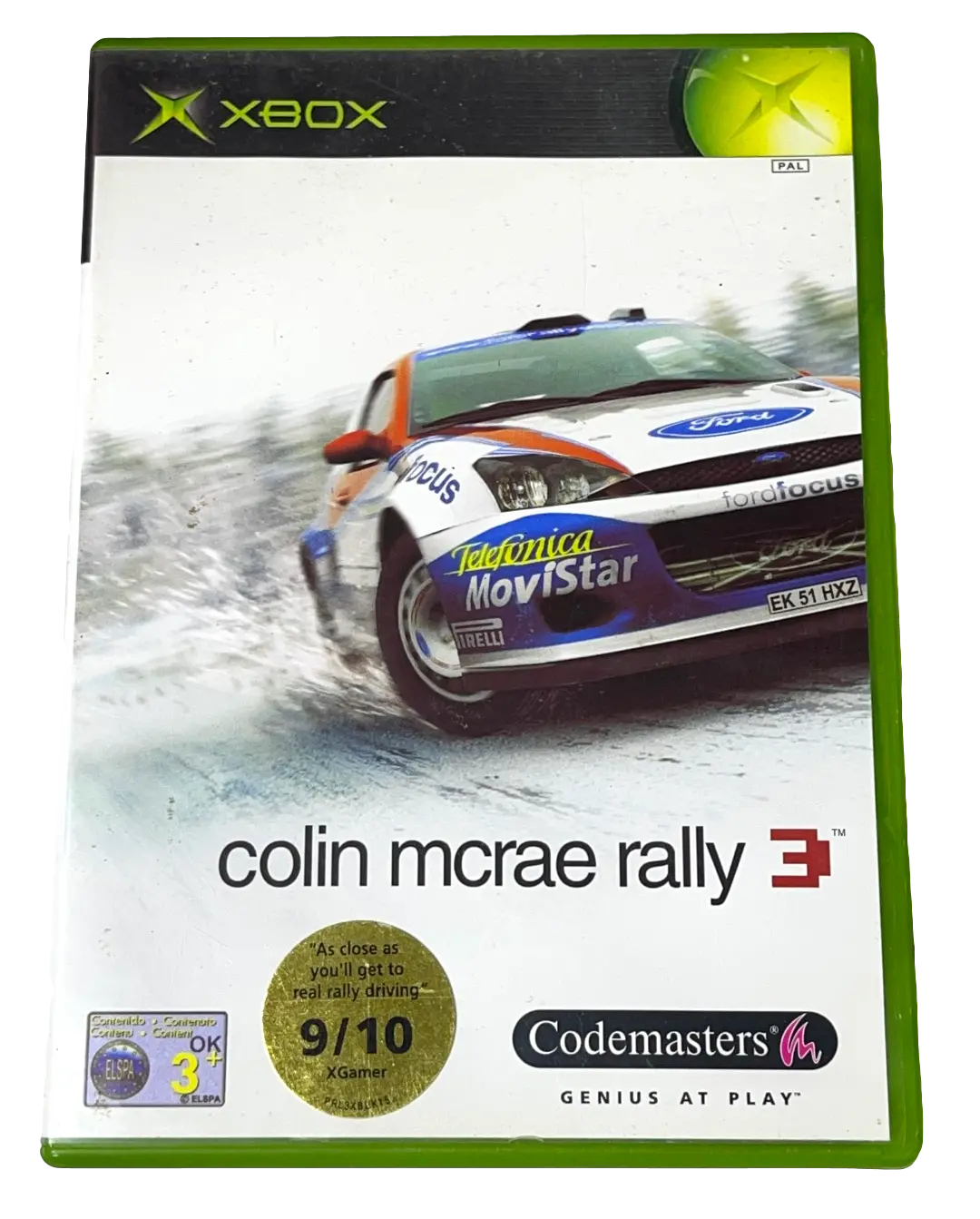 Colin Mcrae Rally 3 Xbox Original Pal *Complete* (Preowned) 1