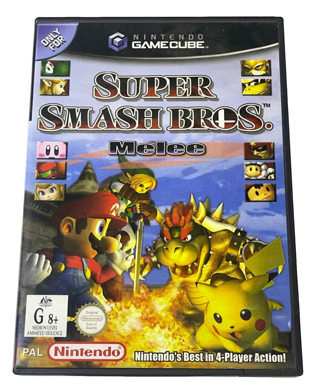Super Smash Bros Melee Nintendo Gamecube Pal *Complete* (Preowned) 1