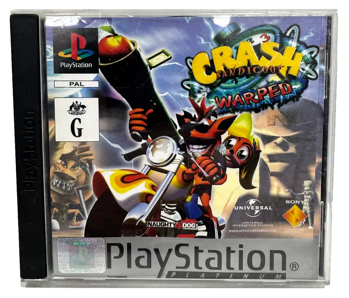 Crash Bandicoot 3 Warped Ps1 Ps2 Ps3 (Platinum) Pal *Complete* #3 (Preowned) 1