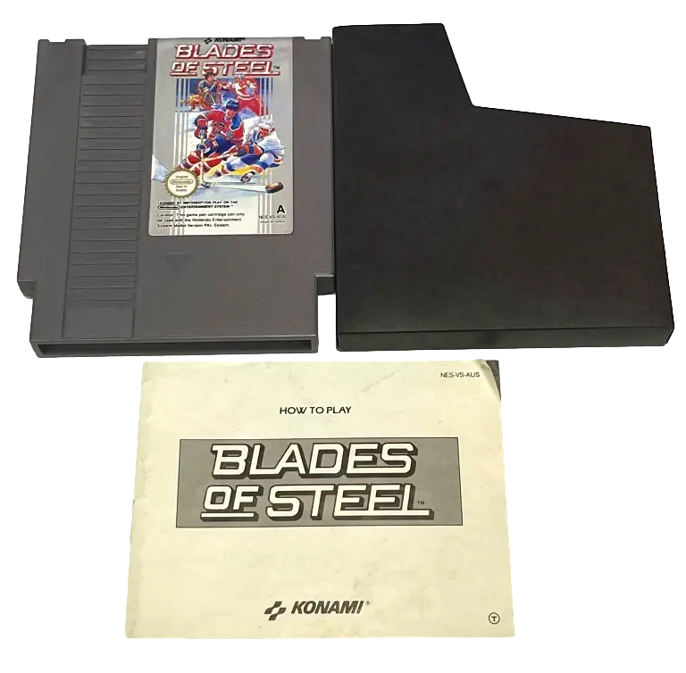 Blades Of Steel Nintendo Nes Boxed Pal *Complete* (Preowned) 2
