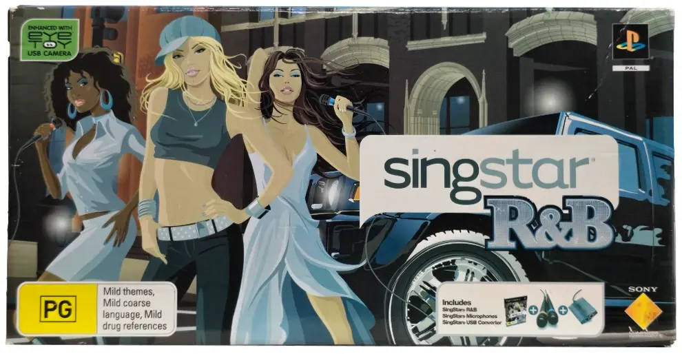 Singstar R&B Ps2 In Original Box + Mics *Sealed* Playstation Ps2 (Pre-Owned) 1